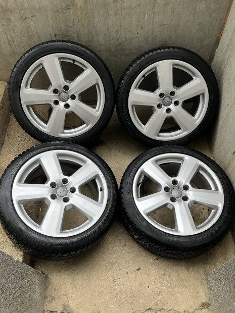 Audi 18 col 5x112 alufelni téli gumival