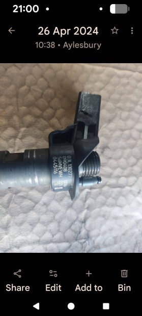 Audi 2.0 TDI injector
