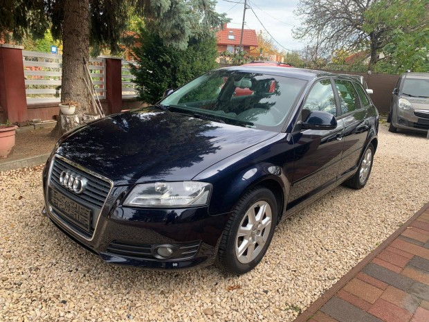Audi A3 1,6, digit klma, lsfts, tempomat, szervizknyves
