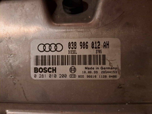 Audi A3 8L 1.9 motorvezrl 038906 012AH