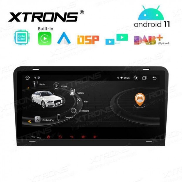 Audi A3 8P (2003-2012) 8,8" Android multimdia rdi GPS WIFI BT