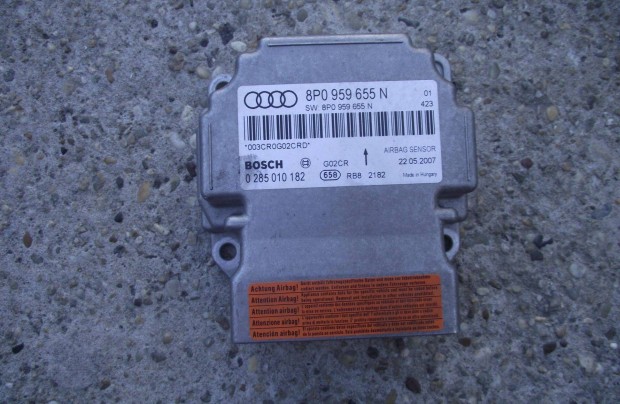 Audi A3 8P légzsák vezérlő 2004-2012 8P0959655N