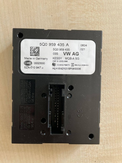 Audi A3 8V Kessy modul 5Q0959435A 2013-2020 Golf 7 VII Kulcs vezérlő
