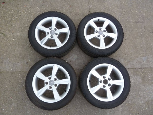 Audi A3 8V gyári 16 " alufelni garnitúra kerék felni 5 x 112 Rotor
