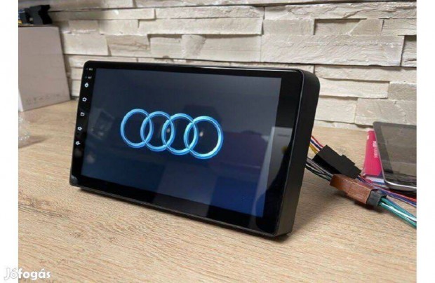 Audi A3 Android 2Din Multimdia 9" Kijelz Navigci Rdi Fejegysg