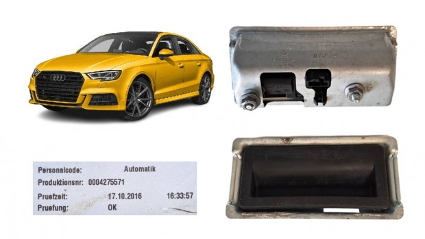 Audi A3 Sedan csomagtr fedl nyit, zrszerkezet csz 309827229