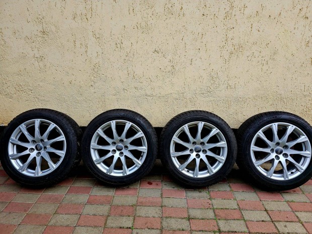 Audi A4 225/50 R17 gyri tli kerkszett: alufelni+Goodyear Ultragrip