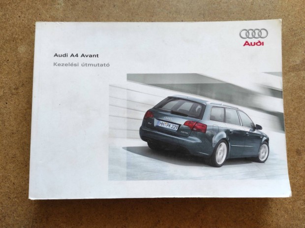 Audi A4 Avant kezelsi utasts. 2006. 11-
