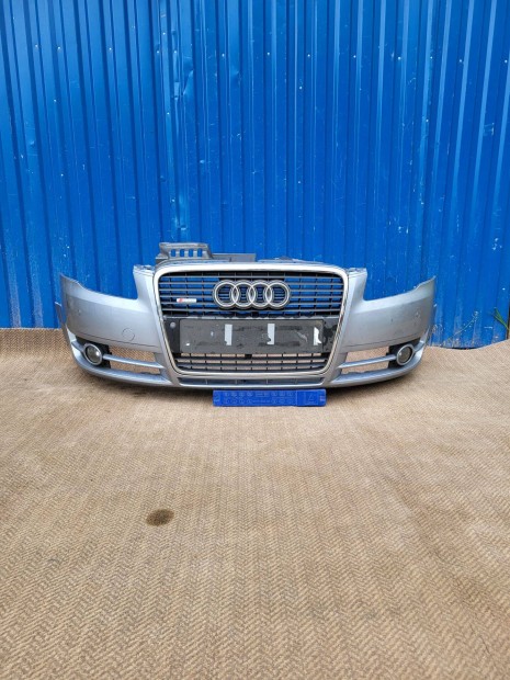Audi A4 B7 gyári 8E0807437AG első lökhárító 2004-08 4 radar