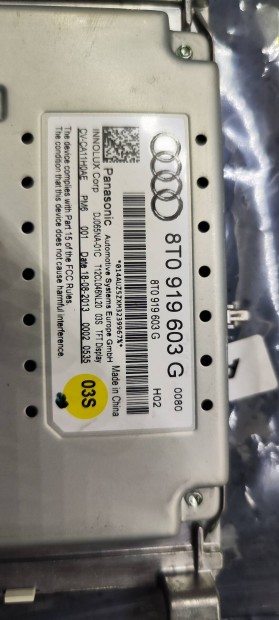 Audi A4 B8 központi kijelző 8T0919603G