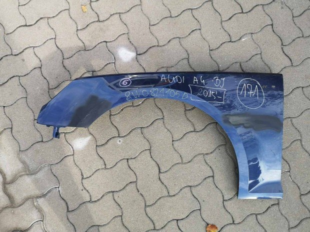 Audi A4 B9 bal első sárvédő
