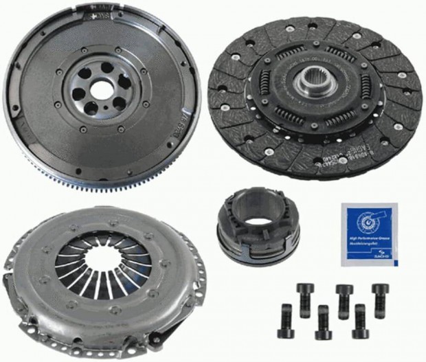 Audi A4, A6 kuplung szett s lendkerk 1.9 TDi 110 LE Sachs
