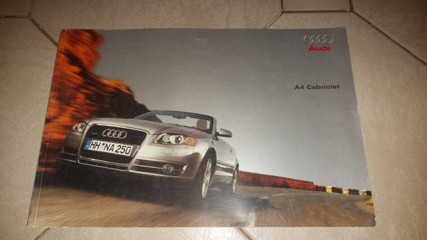 Audi A4 cabrio és A5 szalon katalógus 1900Ft Veszprém