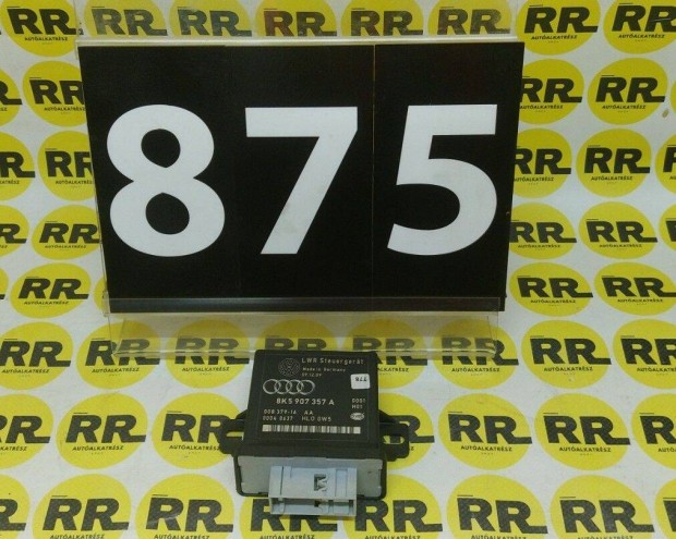 Audi A5 Sportback. Fényszóróvezérlő elektronika. 8T5 907 957