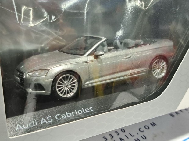 Audi A5 cabrio (2017) - Spark-Model - 1:43