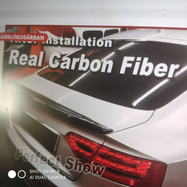 Audi A5 cupé carbon szány
