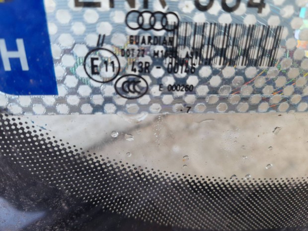 Audi A6 2004-2011gyári S-line szélvédő ajtóüveg eladó
