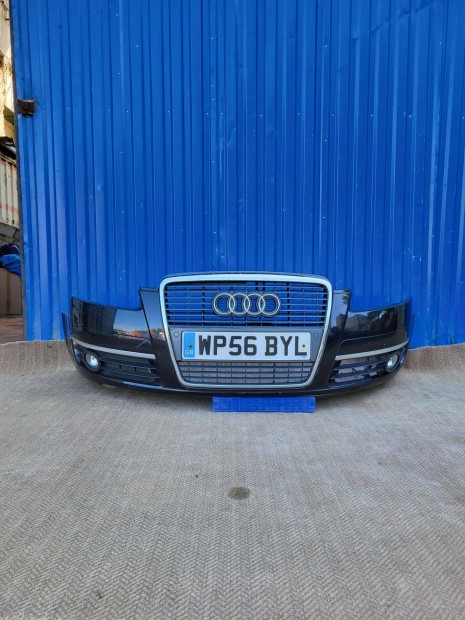 Audi A6 4F C6 gyári 4F0807437C mosós első lökhárító, hűtőráscs