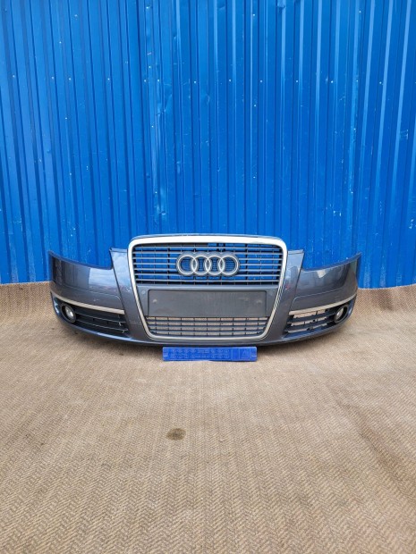 Audi A6 4F C6 gyári 4F0807437C radaros első lökhárító sérülésmentes