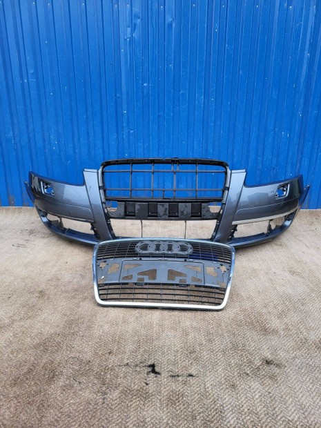 Audi A6 4F C6 gyári 4F0853651 radaros hűtőrács 2004-11