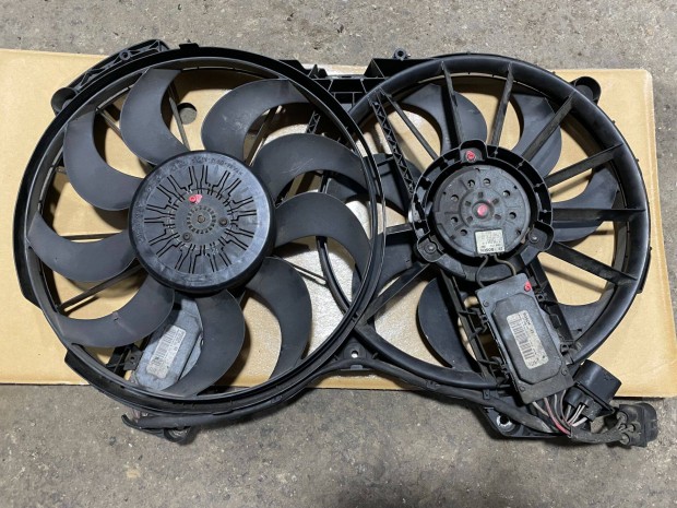 Audi A6 4F C6 hűtő ventilátor , elektronikával, kompletten
