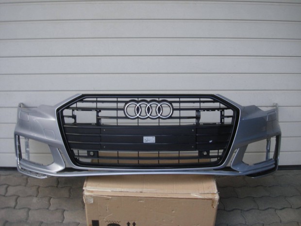 Audi A6 4K S-Line mosós első lökhárító 4K0807437C 2018-tól