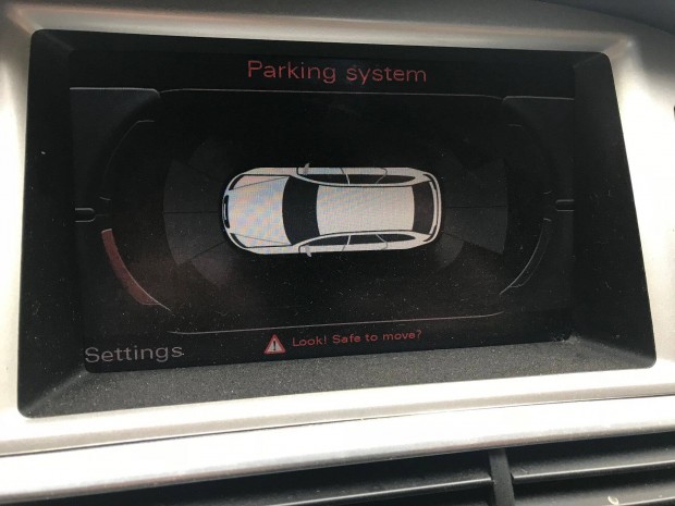 Audi A6 A8 4F 4E C6 D3 Grafikus Parkradar Modul Vizuális 2002-2008