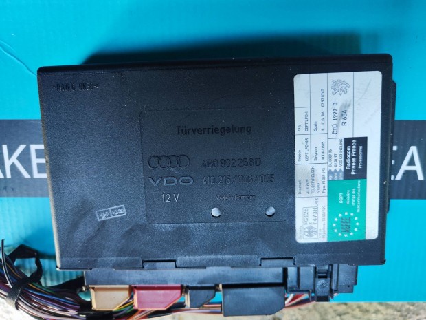 Audi A6 C5 komfort modul 1997-2004 4B0962258D