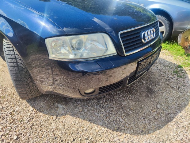 Audi A6 C5 lz5l kék Facelift mosós lökhárító 2000-2004