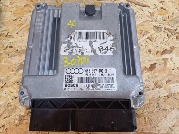 Audi A6 C6 4F ( 2004-2011) 3.0Tdi V6 Diesel Motorvezérlő