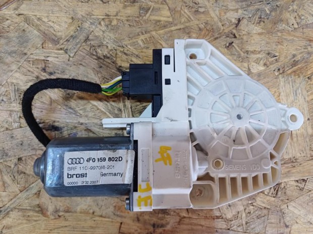 Audi A6 C6 4F ( 2004-2011) Jobb Első Ablakemelő Motor