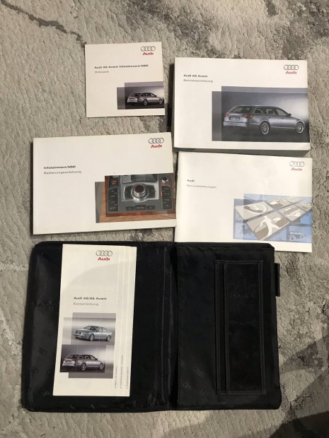 Audi A6 C6 4f kziknyv mappa 