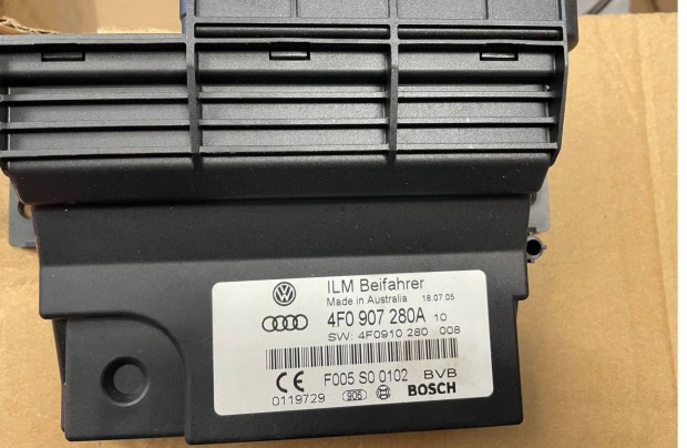 Audi A6 C6 - 4F fedélzeti vezérlő 4F0907280A 2004-2011