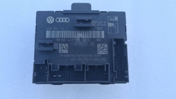 Audi A6 C7 jobb első ajtó vezérlőegység modul