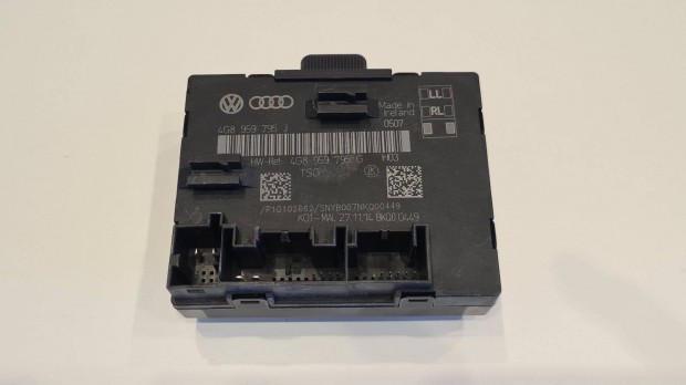 Audi A6 C7 jobb hátsó ajtó vezérlőegység modul
