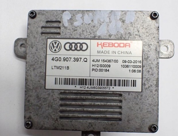 Audi A6 (C7 - 4G) led fényszóró modul 4g0907397q