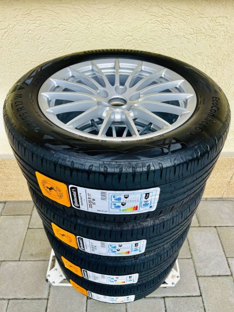 Audi A6 alufelni 17" continental nyárigumival 225/65r17
