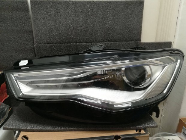 Audi A6 fényszóró bal 2014 -> Bi-xenon+LED DRL+AFS