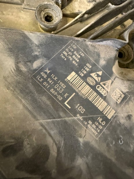 Audi A7 4G bal els full led fnyszr