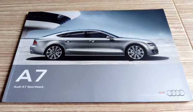 Audi A7 Sportback (2010) magyar prospektus, katalgus.