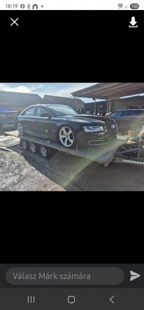 Audi A8 4.2 tdi alkatrszek 