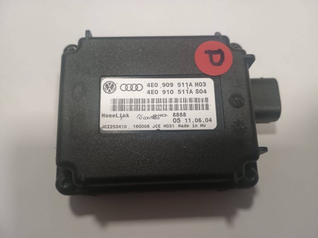 Audi A8 A4 Homelink gar�zskapu modul 4E0 909 511A / 4E0 910 511A