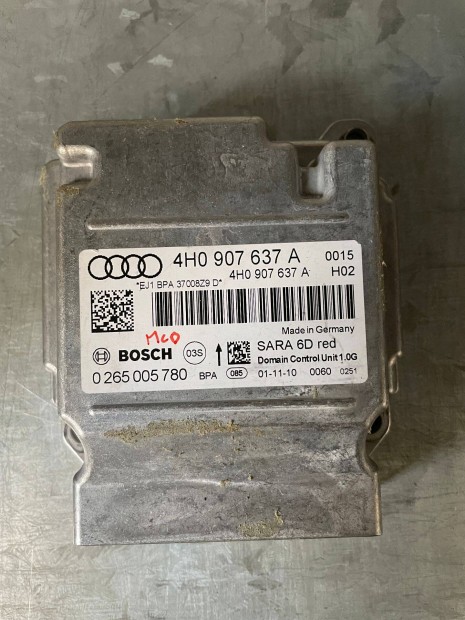 Audi A8 D4 4H Sara 6D vezrl 4H0907637A gyorsuls szenzor