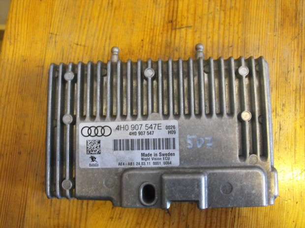 Audi A8 D4 A7 4G éjjellátó vezérlő night vision ecu 4H0 907 547 E
