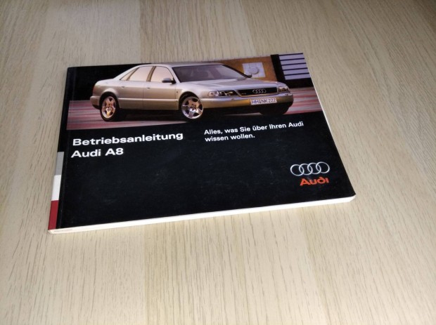 Audi A8 Kezelsi utasts 1995. (Nmet nyelv )