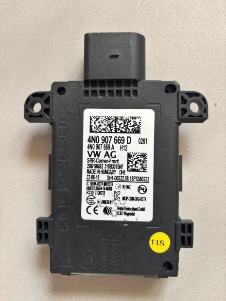 Audi A8, Q8 távolságtartó, holttérfigyelő modul 4N0907669D