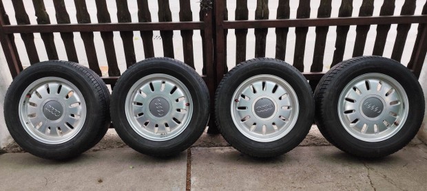 Audi A8 gyári,karcmentes alufelni garnitúra 225/60r16 Michelin gumik