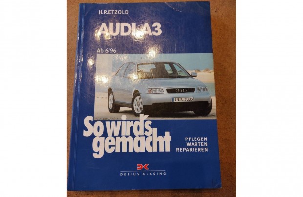 Audi A 3 javtsi karbantartsi knyv