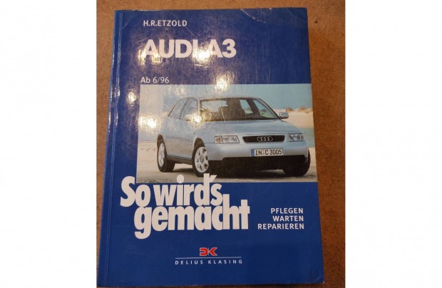 Audi A 3 javtsi karbantartsi knyv