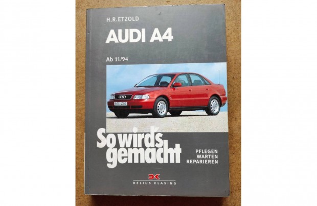 Audi A 4 javtsi karbantartsi knyv